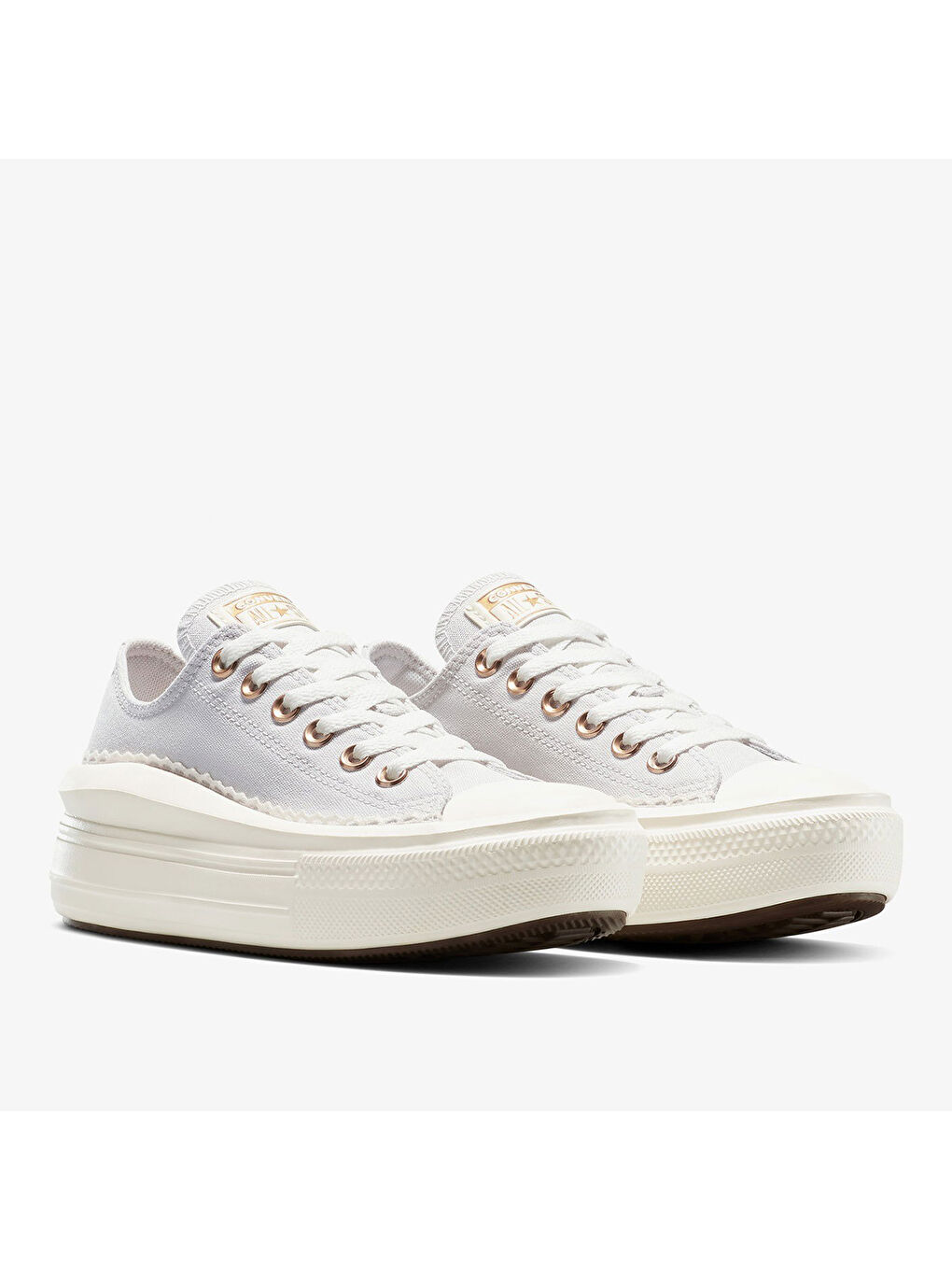 Chuck Taylor All Star Move Platform Kadın Gri Sneaker-2