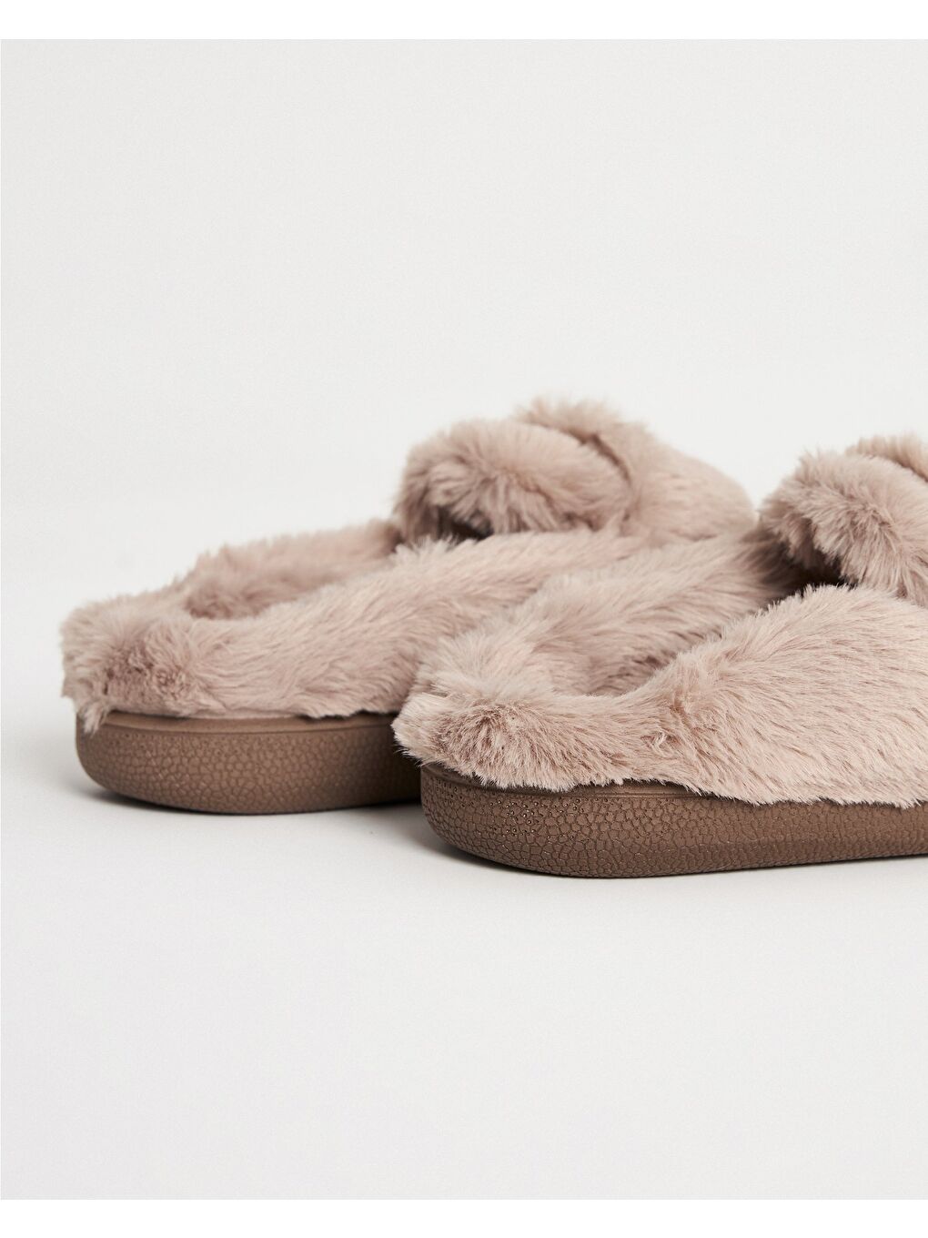 Bej Kadın Ev İçi Ayakkabı - Tatum-3