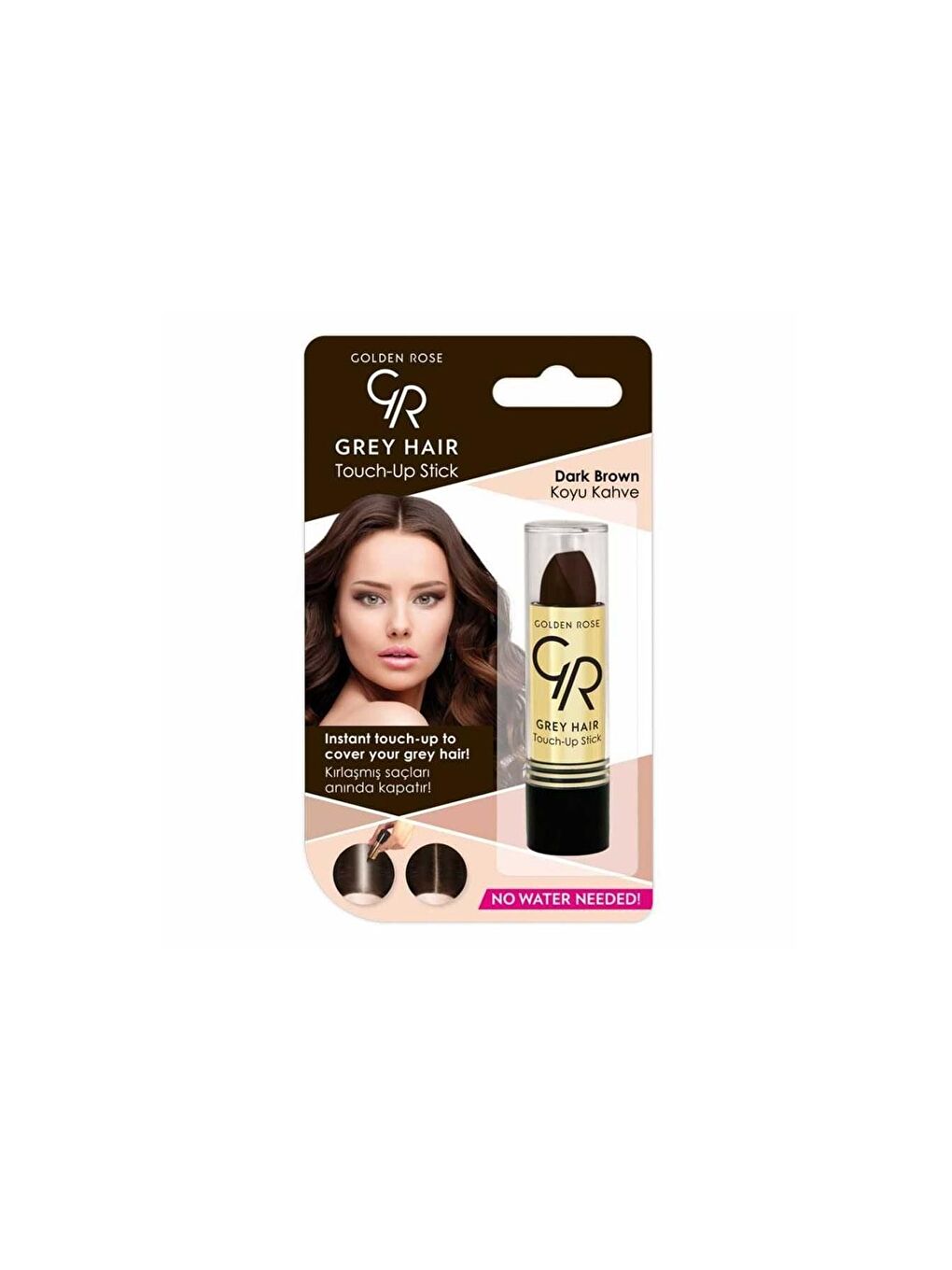 Grey Hair No:02-03 Saç Beyazlarını Kapatıcı Stick-1