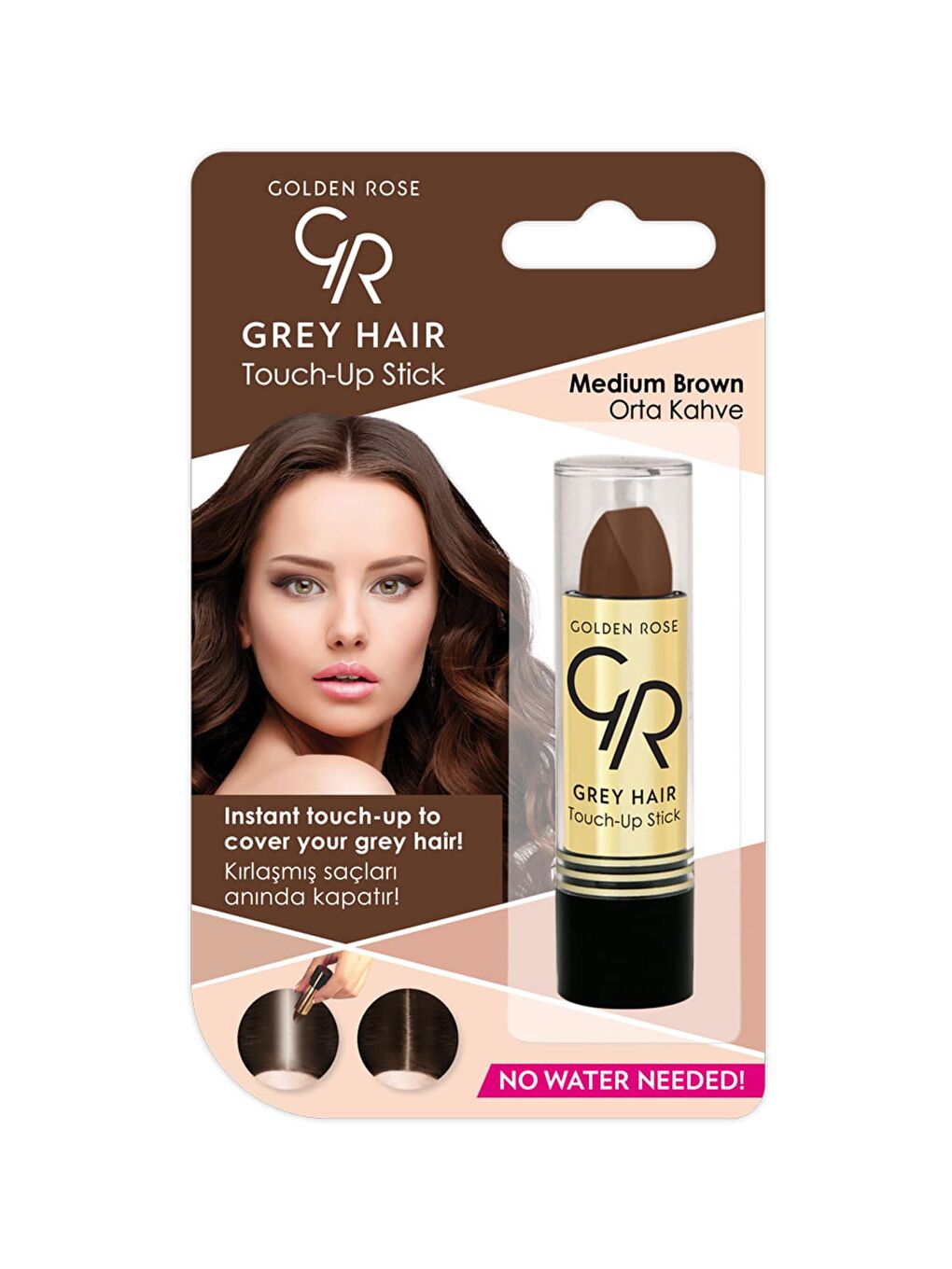 Grey Hair No:02-03 Saç Beyazlarını Kapatıcı Stick-2