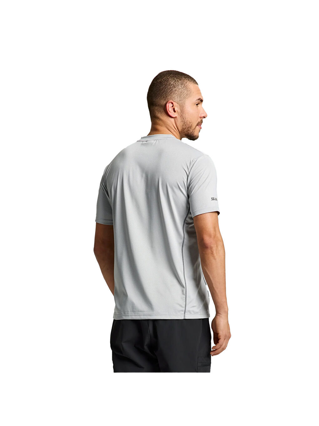 Crew Sunblock Erkek Gri Tişört-5