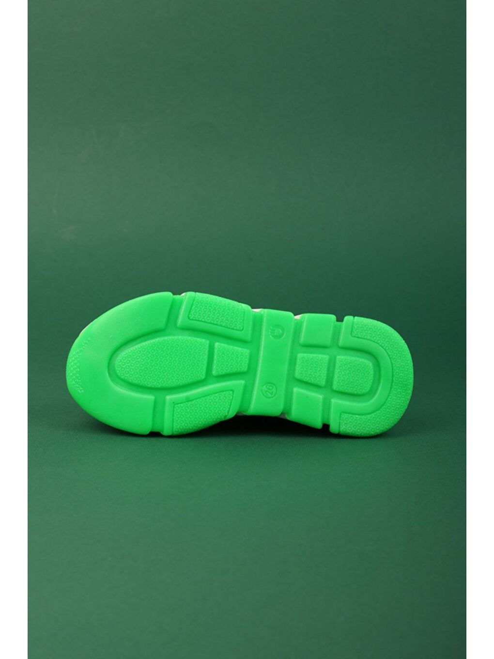 Derby Çorap Ayakkabı Yeşil-5