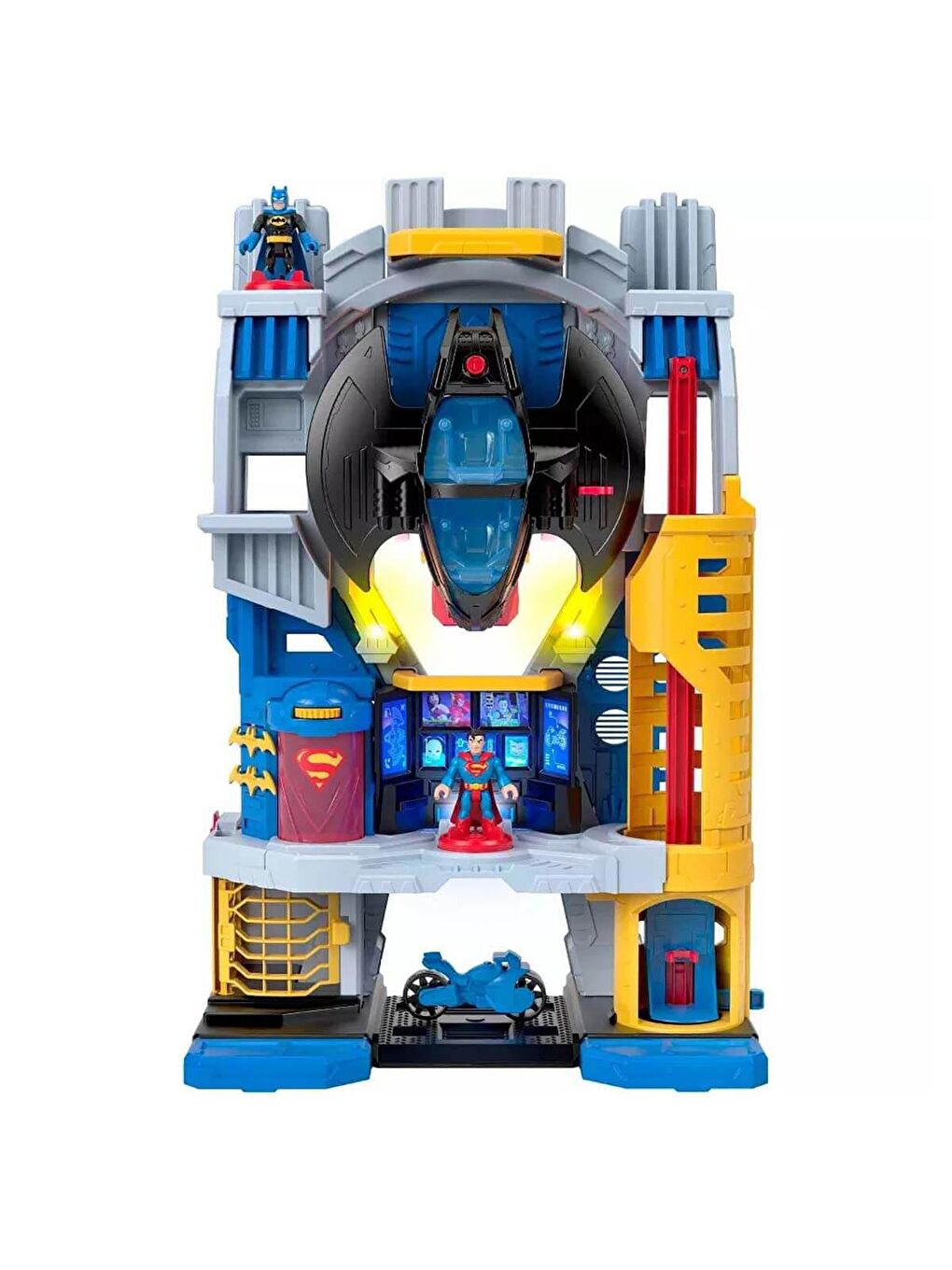 Imaginext Renksiz DC Super Friends Ultimate HQ Macera Seti HNW08 - 1