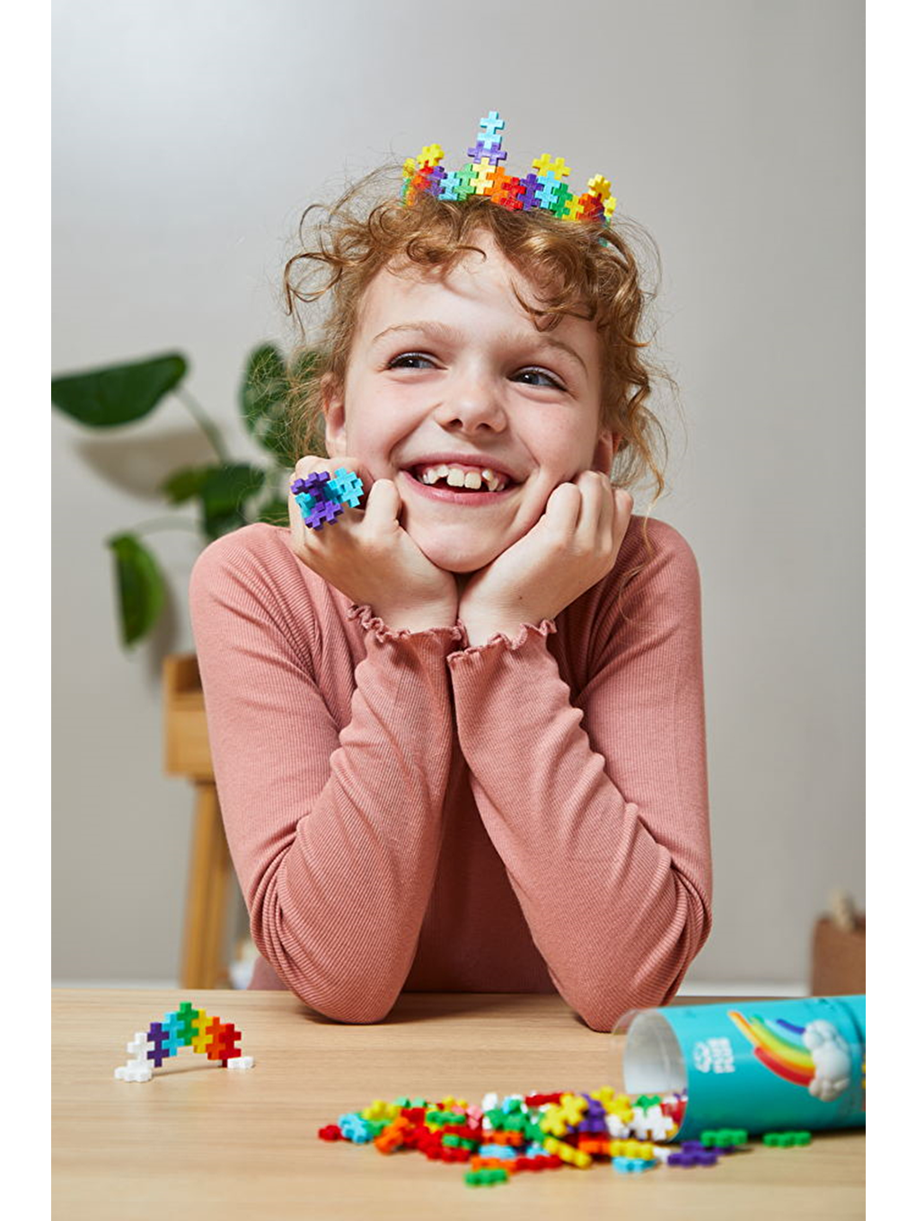 Plus-Plus Rainbow Mix (240 Parça Tüp)-1