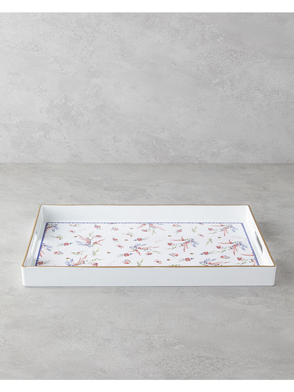 English Home Dreamscape PP Tepsi 40x26 cm Mavi - 1