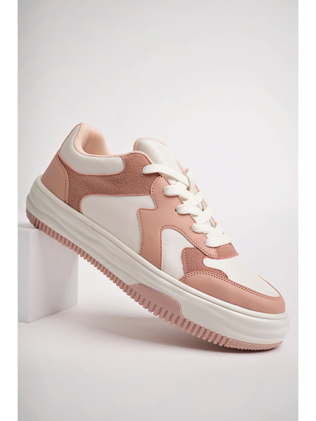 Pembe Kadın Günlük Ayakkabı-2