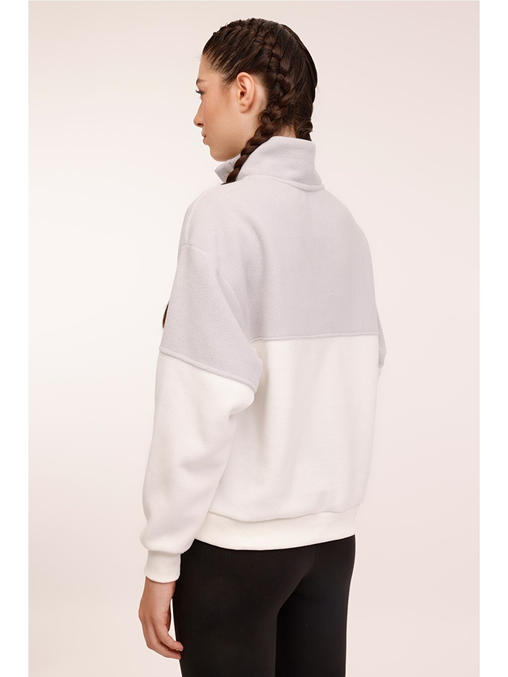 WL VICTORI 7CK1 4PR Gri Kadın Polar-1