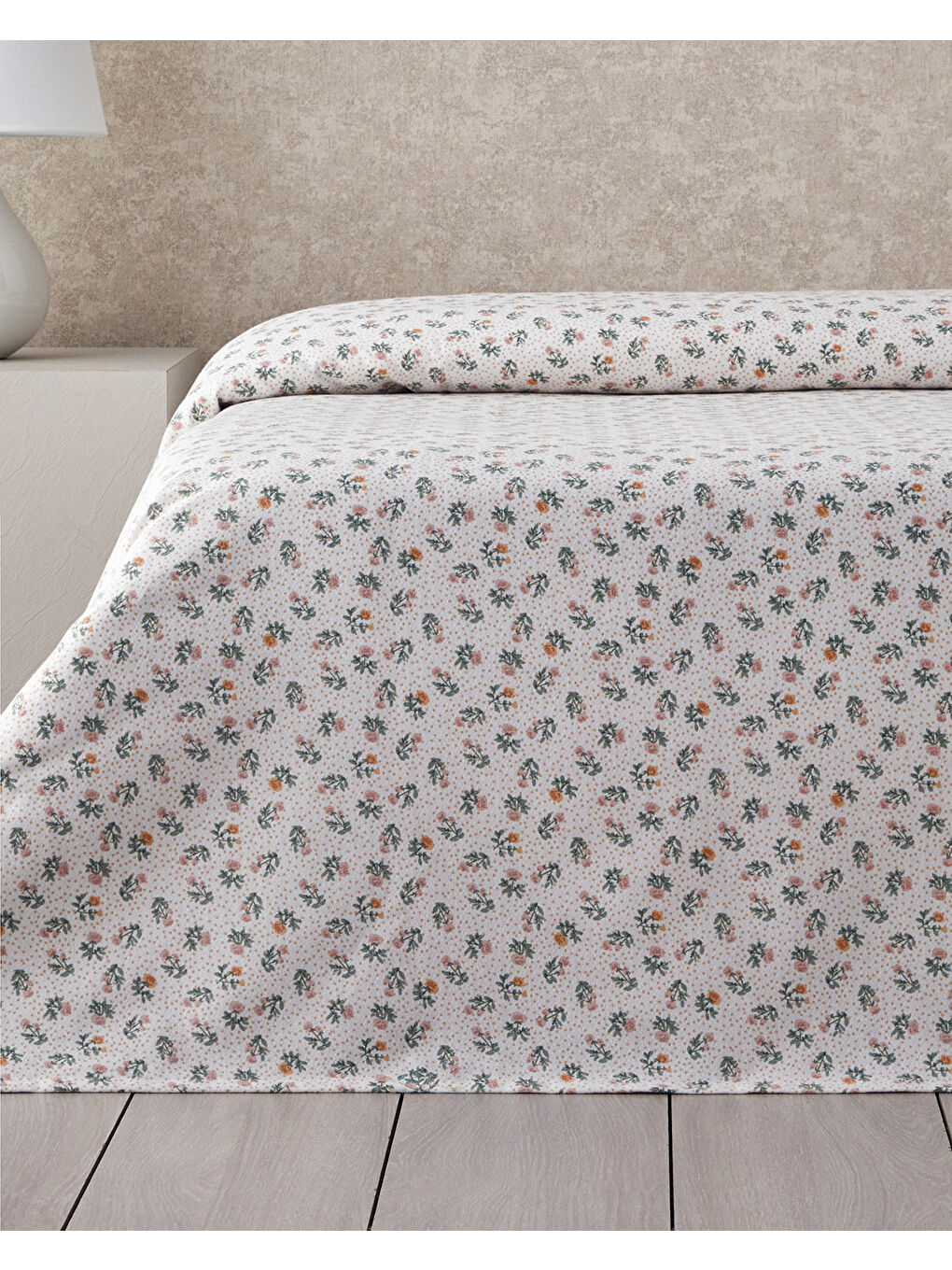 Crispy Dots Ecosoft Çift Kişilik Pike 200x220 cm Yeşil-1