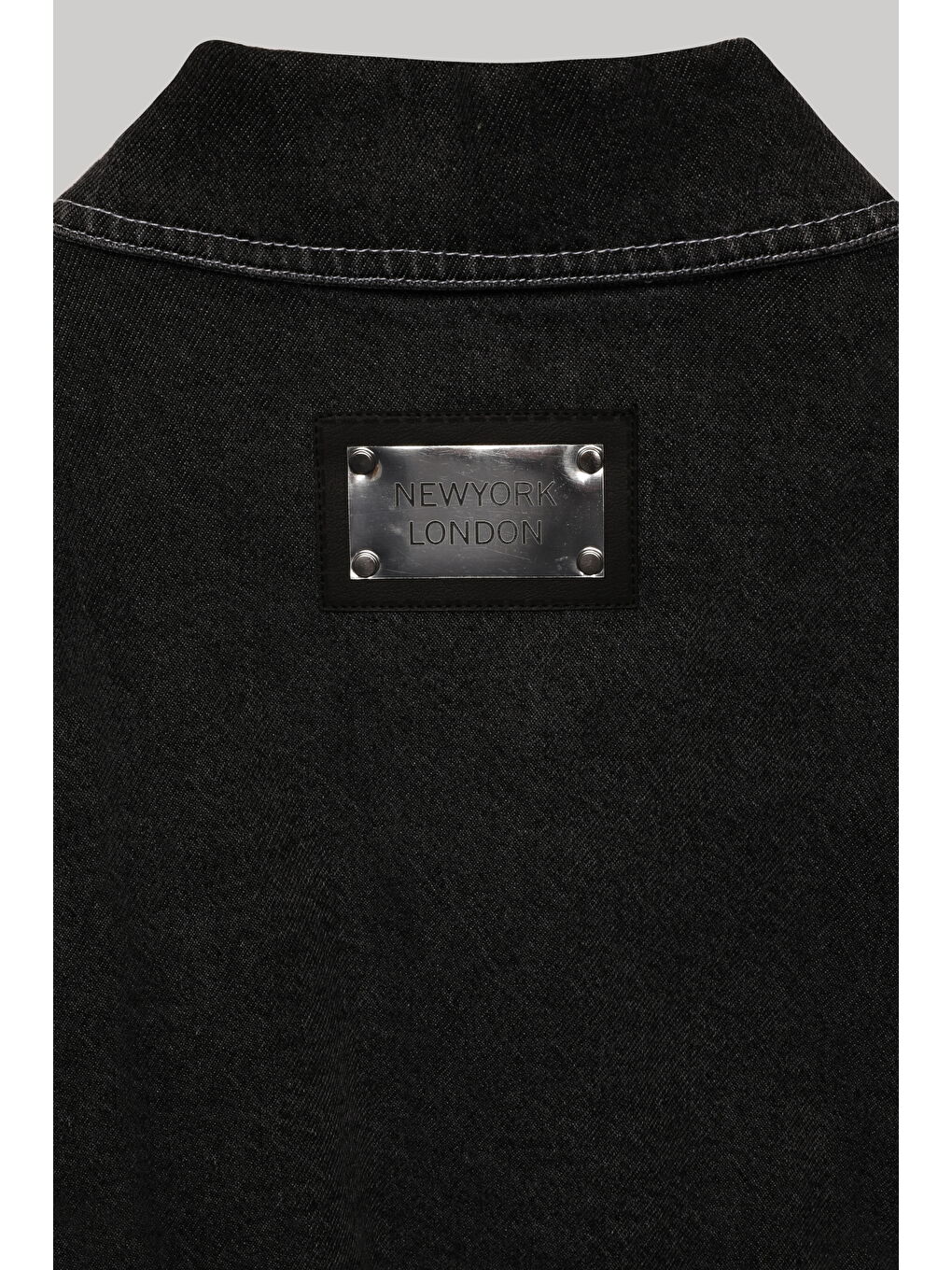 Büyük Cepli Fermuarlı Beli Lastikli Ceket Antrasit-3