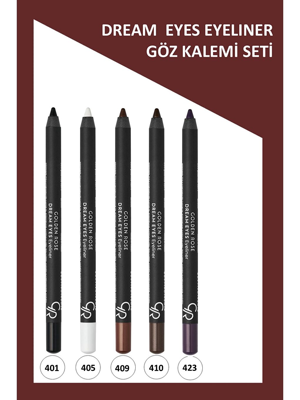 Dream Eyes Eyeliner No:401-405-409-410-423 Göz Kalemi Seti