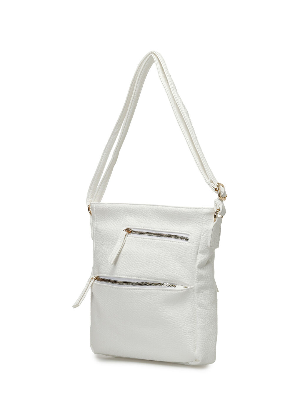 NTRL COKGOZLU CPRZ 5FX Beyaz Kadın Çapraz Çanta-1