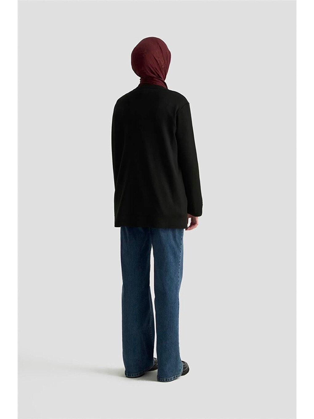 Trend Cepli Triko Hırka 25Ktd4120 Siyah-4