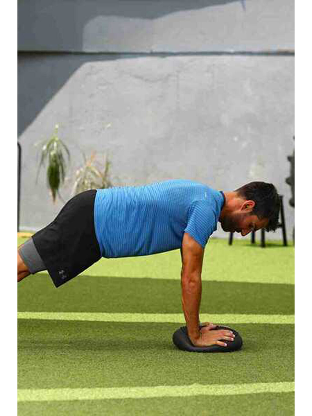 Denge Diski (pompa Dahildir) Unisex Siyah Pilates Aksesuarları-2