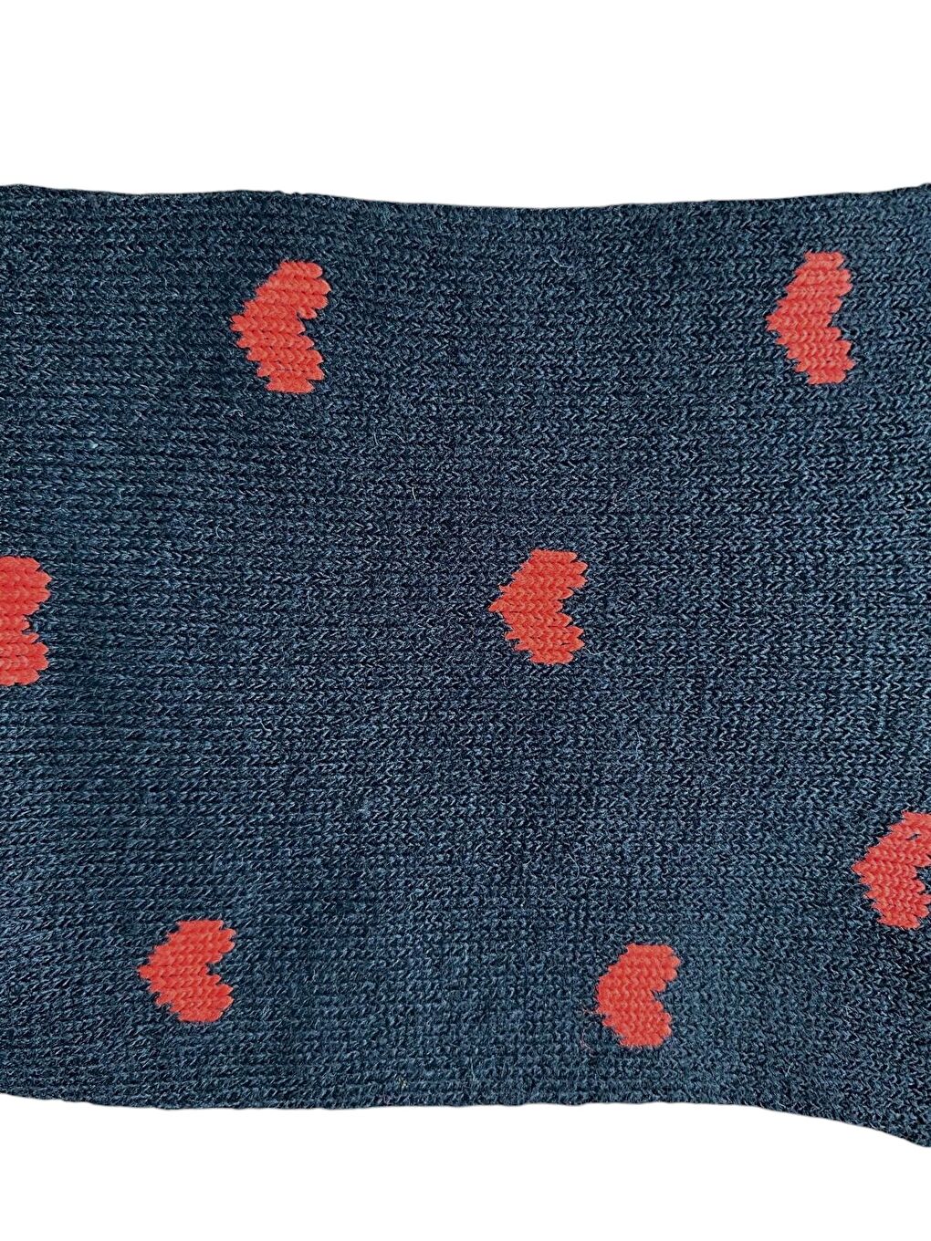 12'li Siyah Kalpli Pamuklu Patik Çorap-3