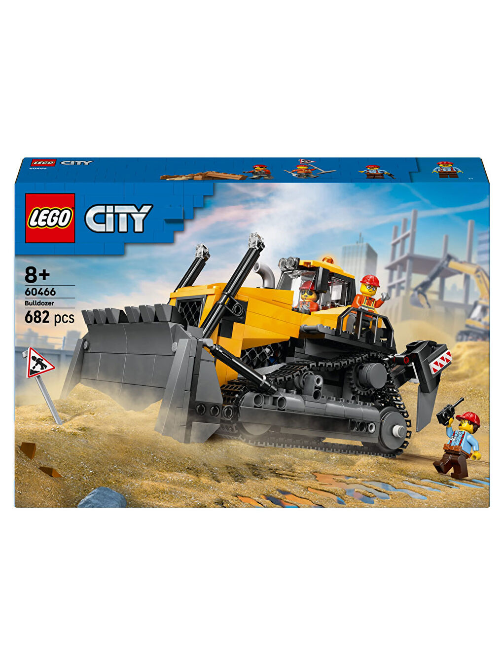 City Sarı Buldozer 60466-8