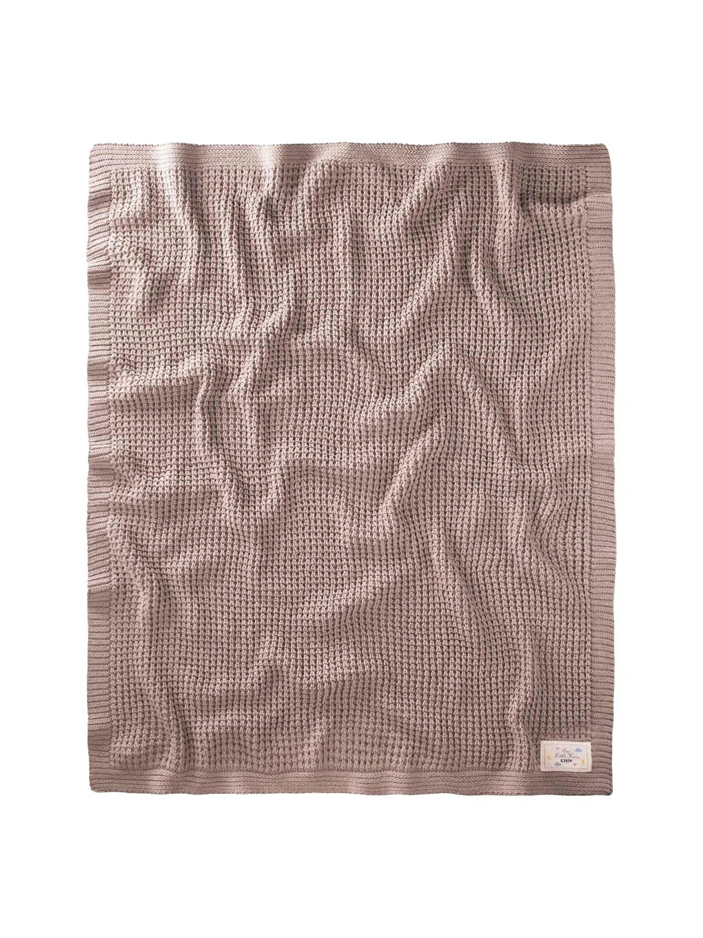 Kahverengi Selanik Triko Battaniye 80X100 (+/-5 Cm ) Sütlü Kahve-1