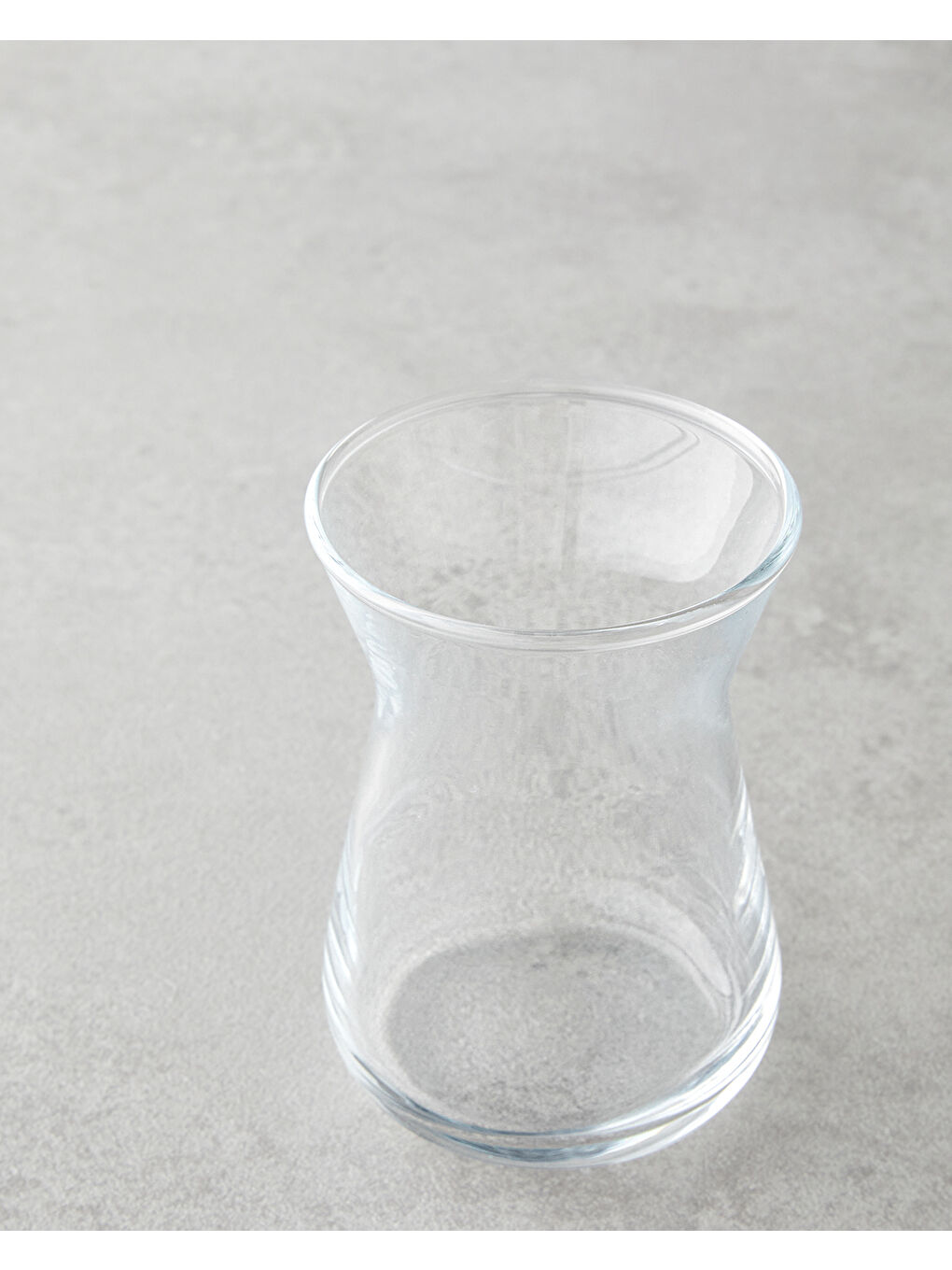 Renksiz Velin Cam 6'lı Çay Bardağı 132 ml Şeffaf-2