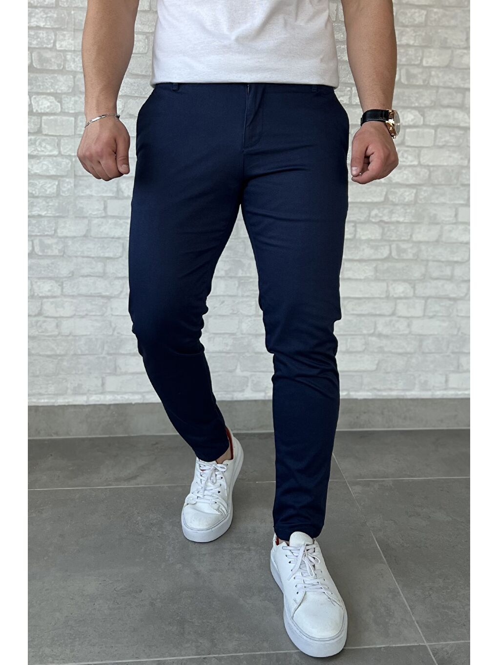 Lacivert Erkek Gabardin Pantolon