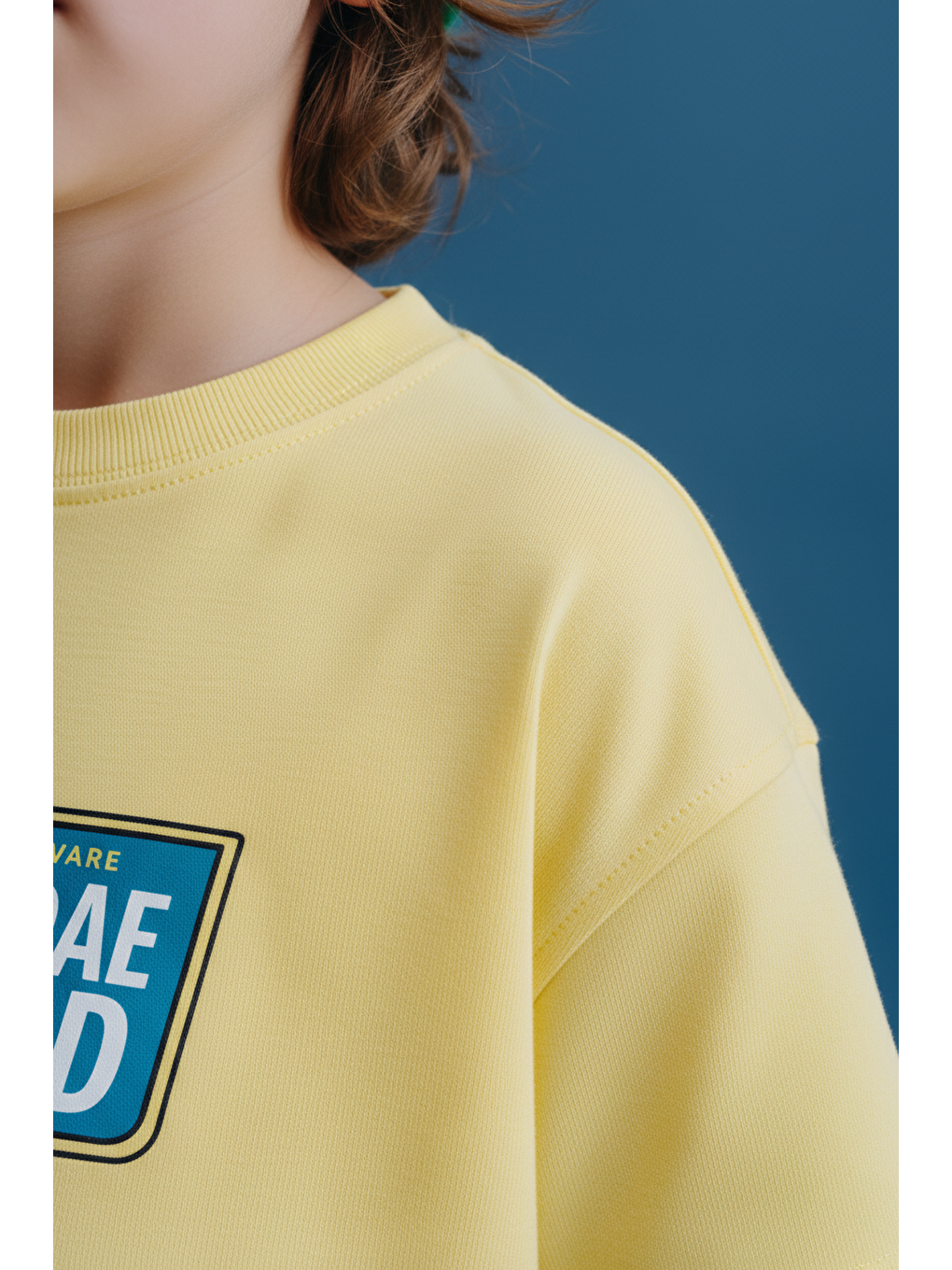 Karışık Erkek Çocuk Pamuklu Sarı Baskılı T-Shirtli Şort Takım-2