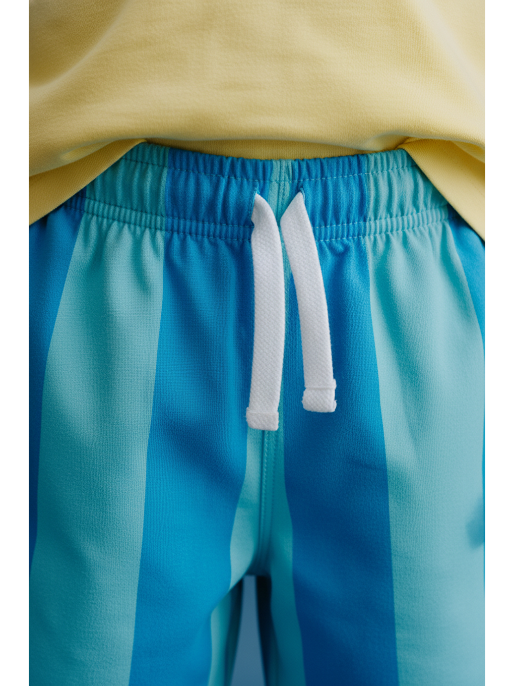 Karışık Erkek Çocuk Pamuklu Sarı Baskılı T-Shirtli Şort Takım-3