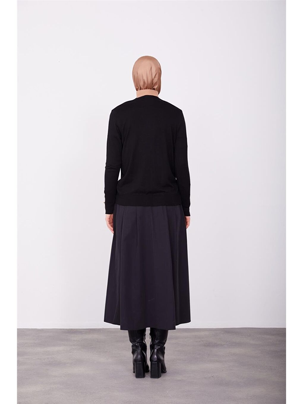 Hırka 23Kd2802 Siyah-4