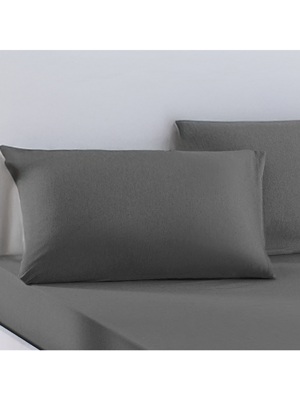 Gri Paint Lastikli Çarşaf Seti Çift Kişilik D.Boya Füme-2