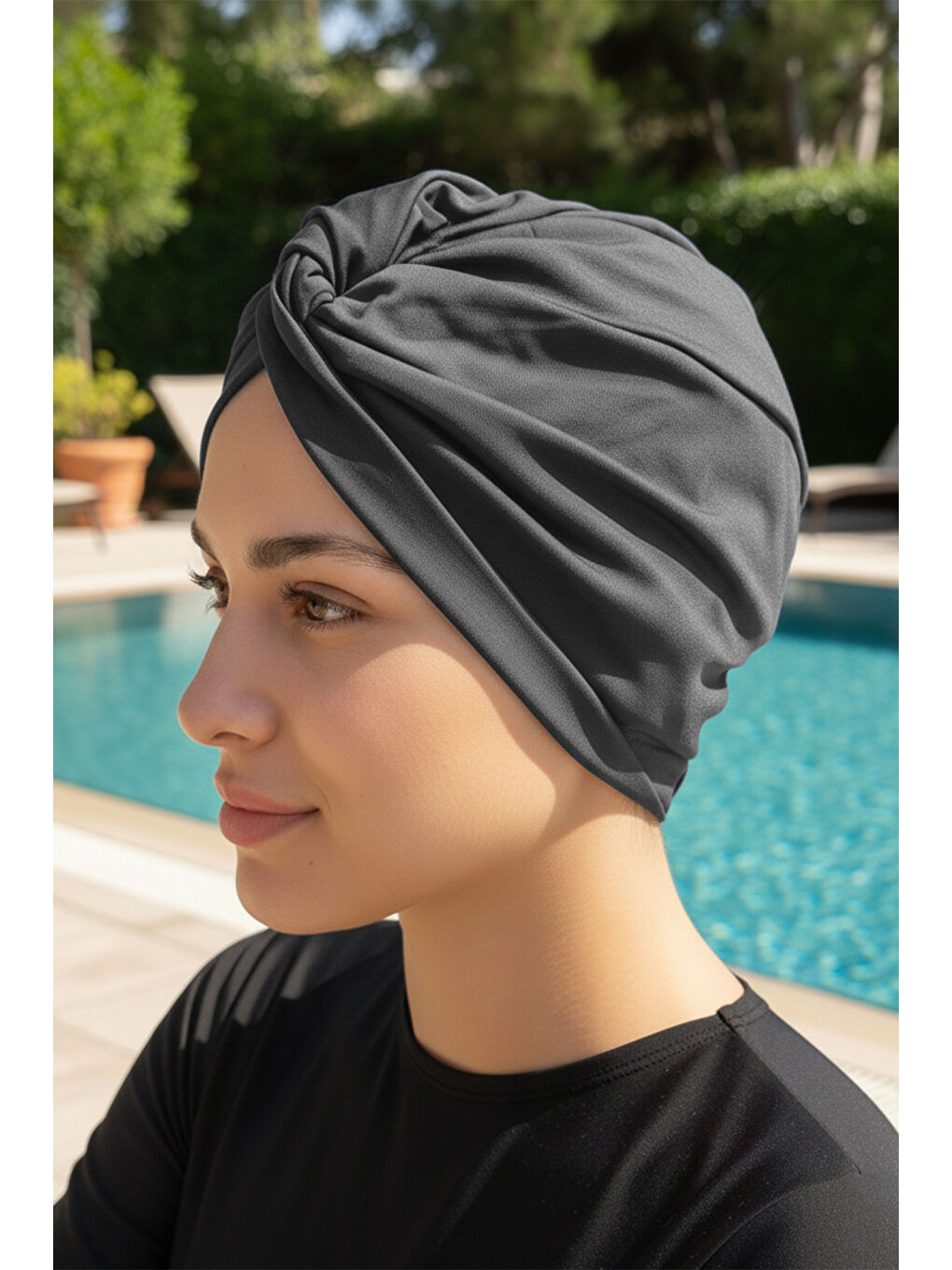 Gri Havuz Deniz Bone R-988 Füme-3