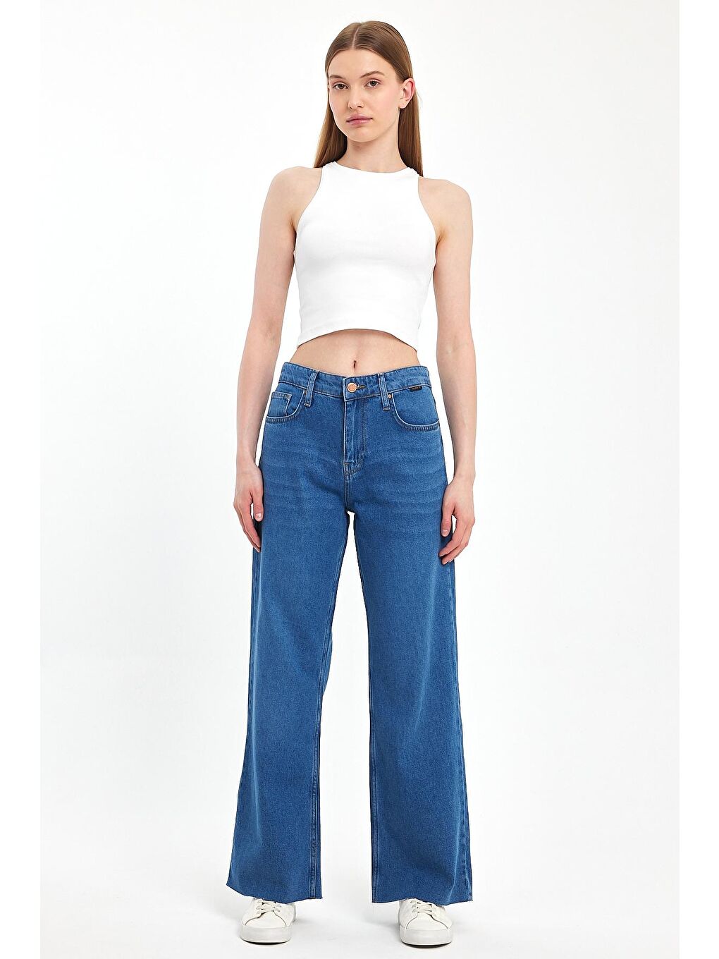 Mavi VICTORIA 010 Wıde Leg Fıt Denim Pantolon 0915-1