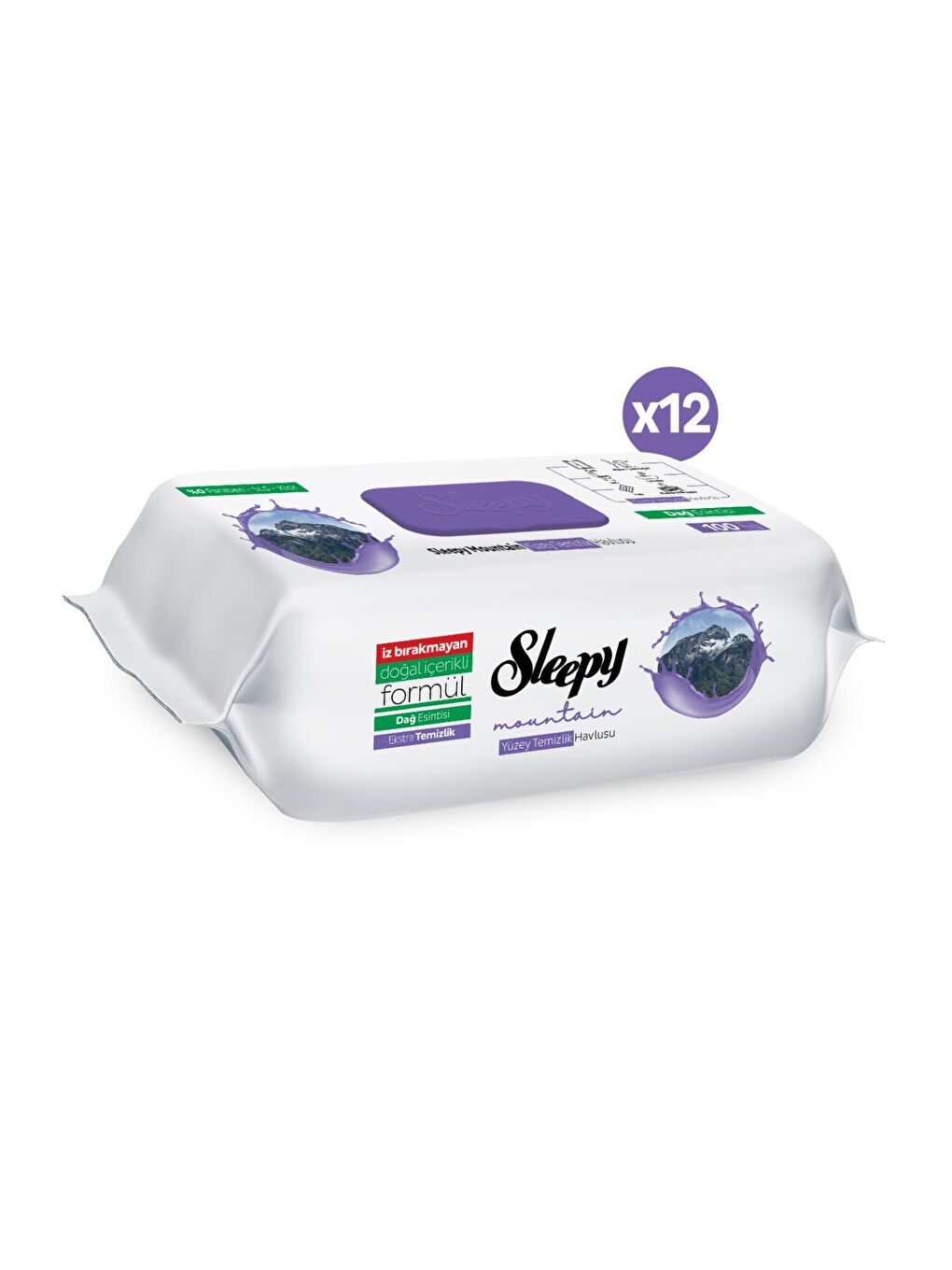 Mountain Yüzey Temizlik Havlusu&Mendili Dağ Esintisi 12x100 (1200 Yaprak)-1