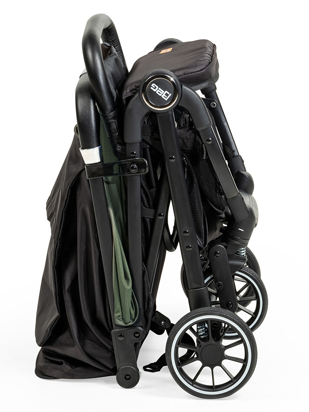 Beagle Kabin Boy Bebek Arabası Yeşil-6