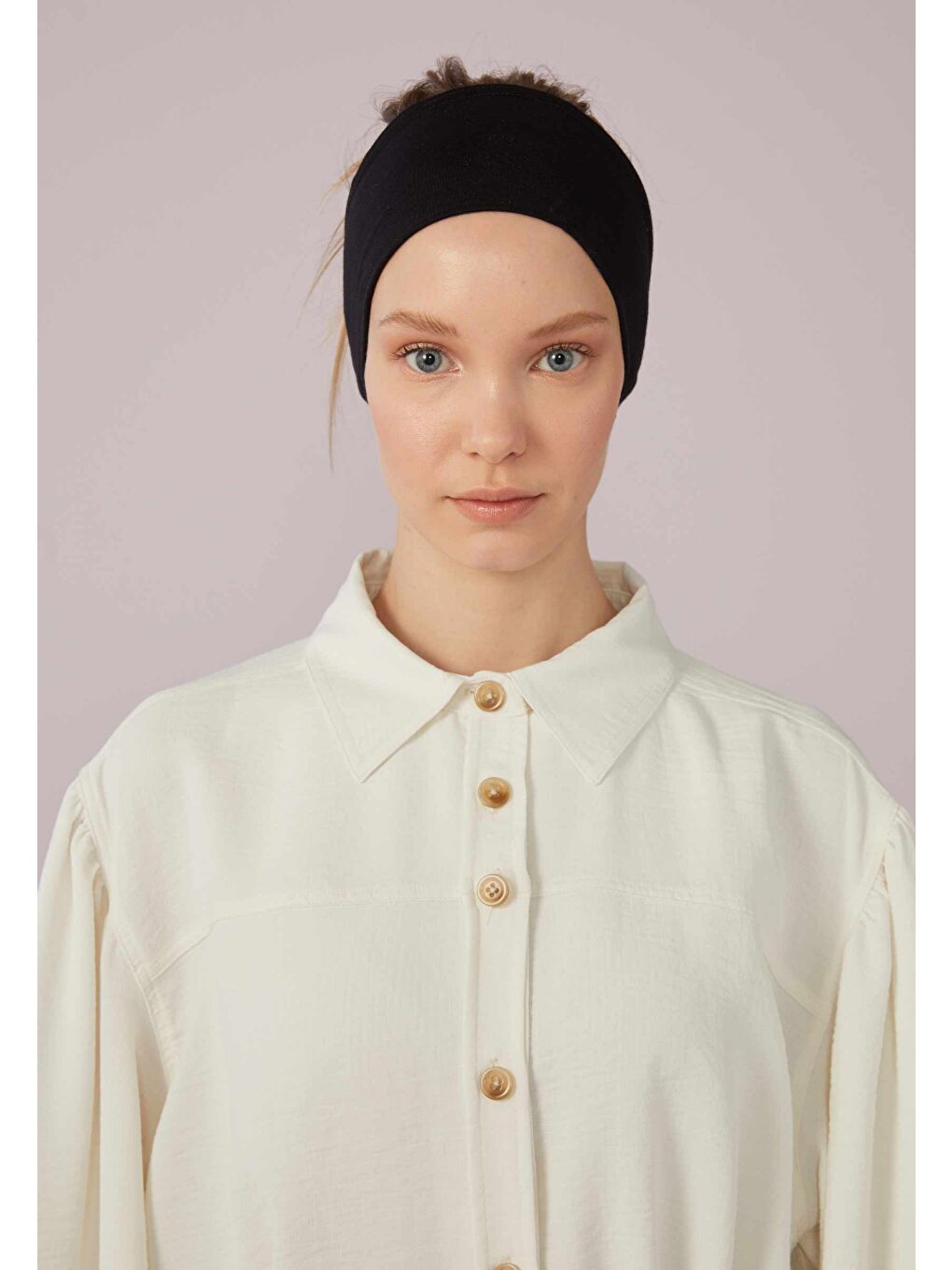 Silikonlu Bandana Siyah