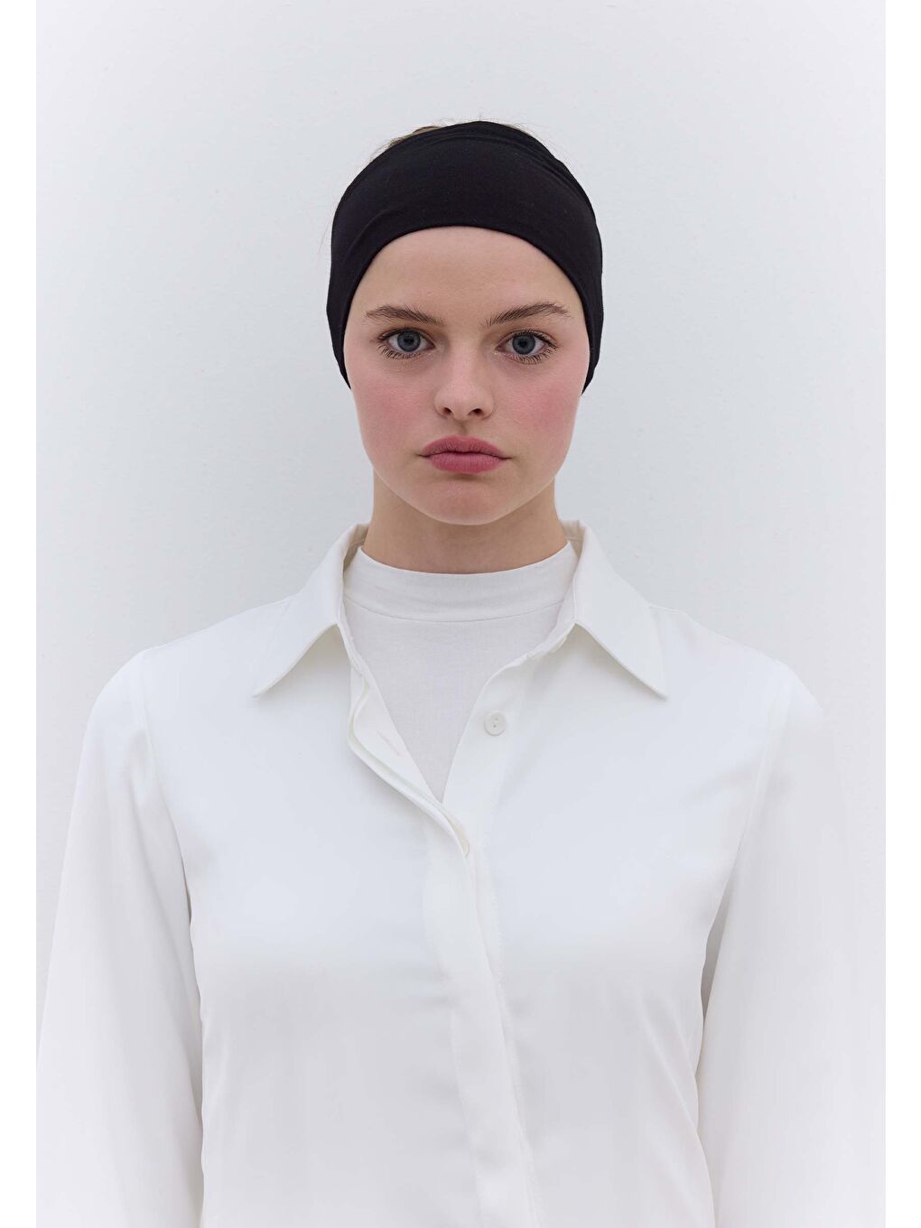 Silikonlu Bandana Siyah-3