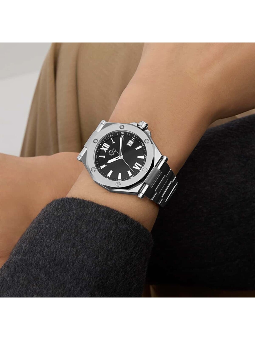 Gri GCZ67004G2 Erkek Kol Saati-6