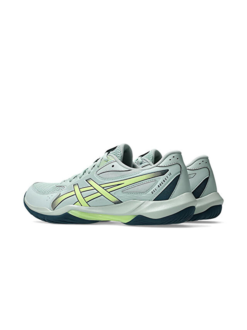 Gel Rocket 12 Erkek Voleybol Ayakkabısı 1071a116-300 Yeşil-4