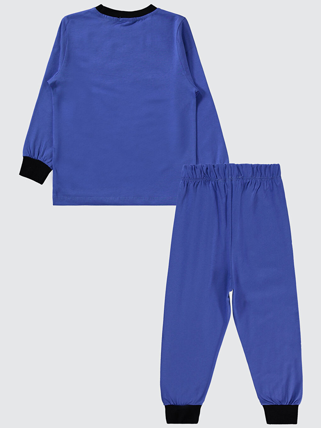 Boys Erkek Çocuk Pijama Takımı 2-5 Yaş Saks Mavisi-1