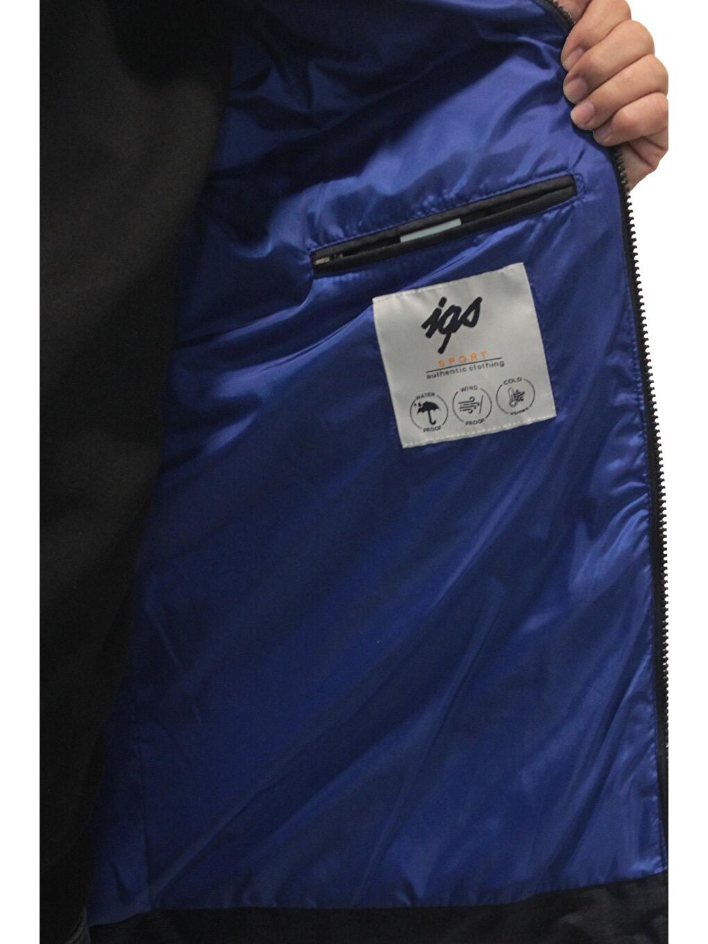 Lacivert Erkek Lacİvert Standart Şişme Mont-2