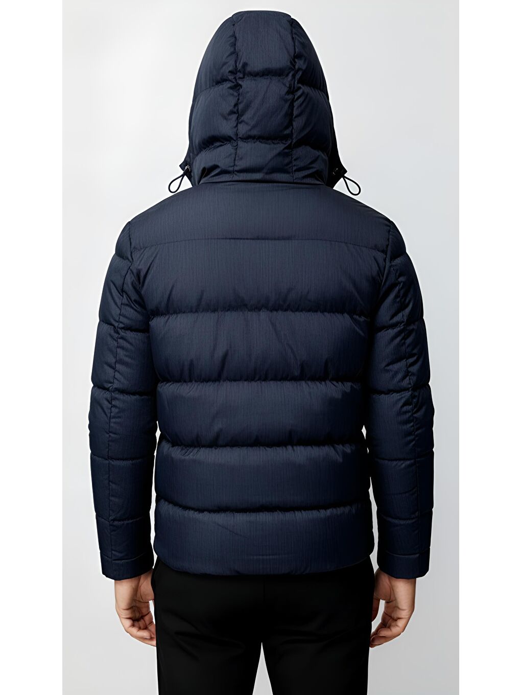 Lacivert Erkek Lacİvert Standart Şişme Mont-3