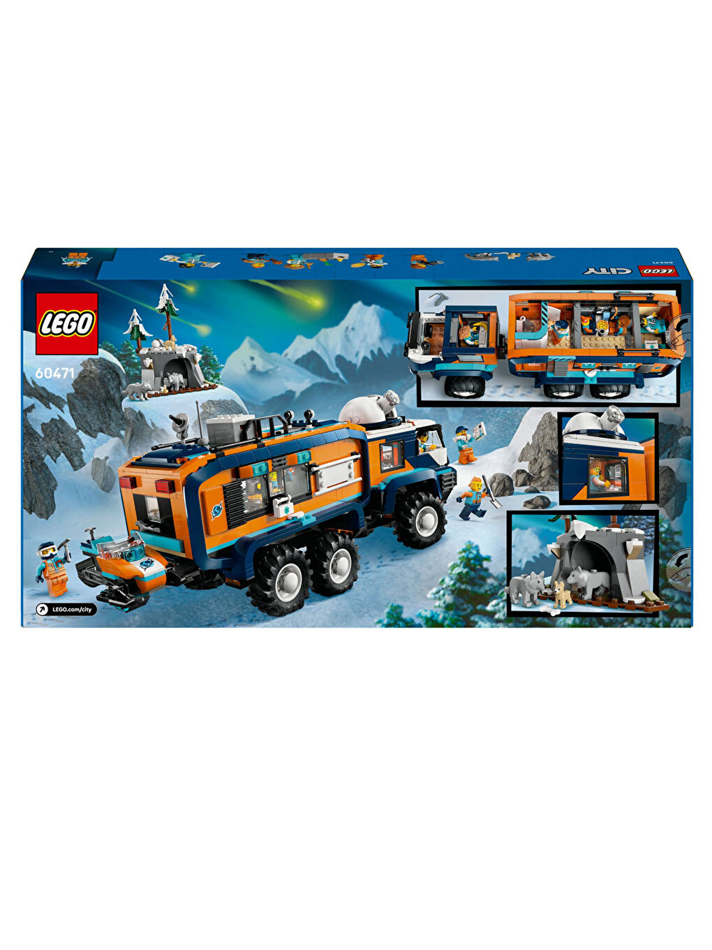 City Kutup Kaşifi Laboratuvar Kamyonu 60471-1