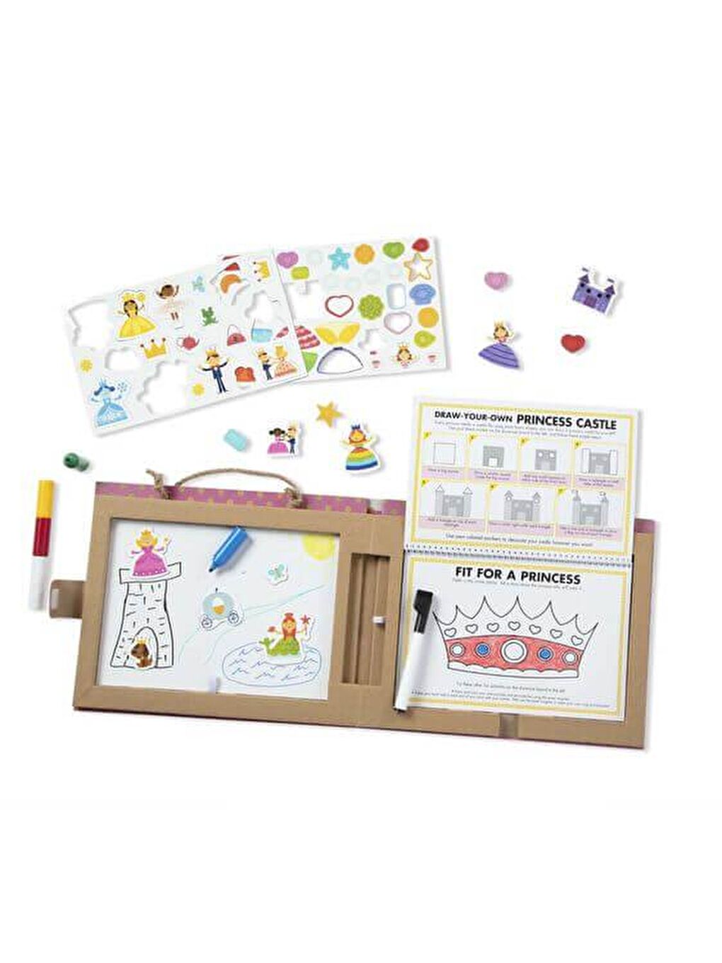 Melissa and Doug Karışık Oyna, Çiz, Yarat - Prenses - 3