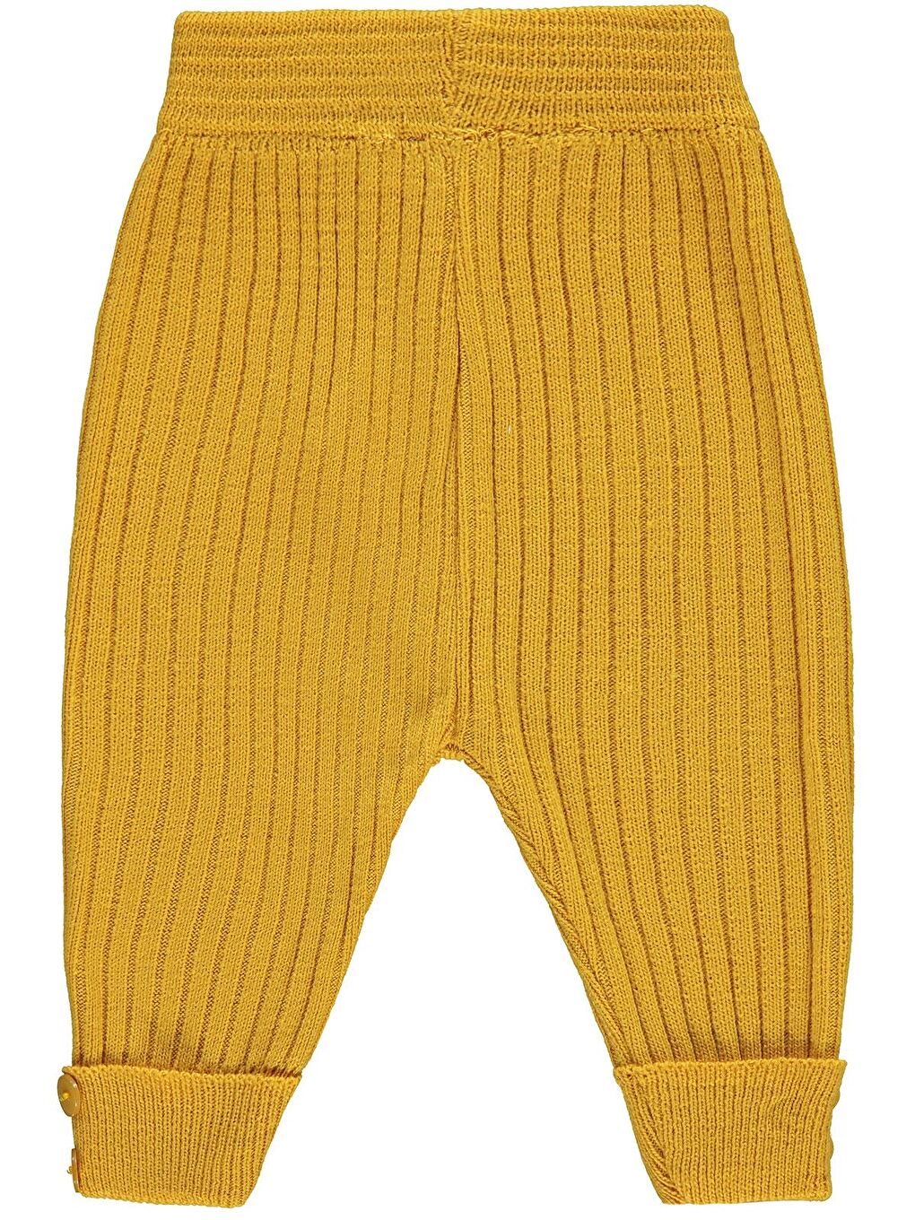 Kahverengi Baby Bebek Patiksiz Tek Alt 3-12 Ay Açık Hardal-1