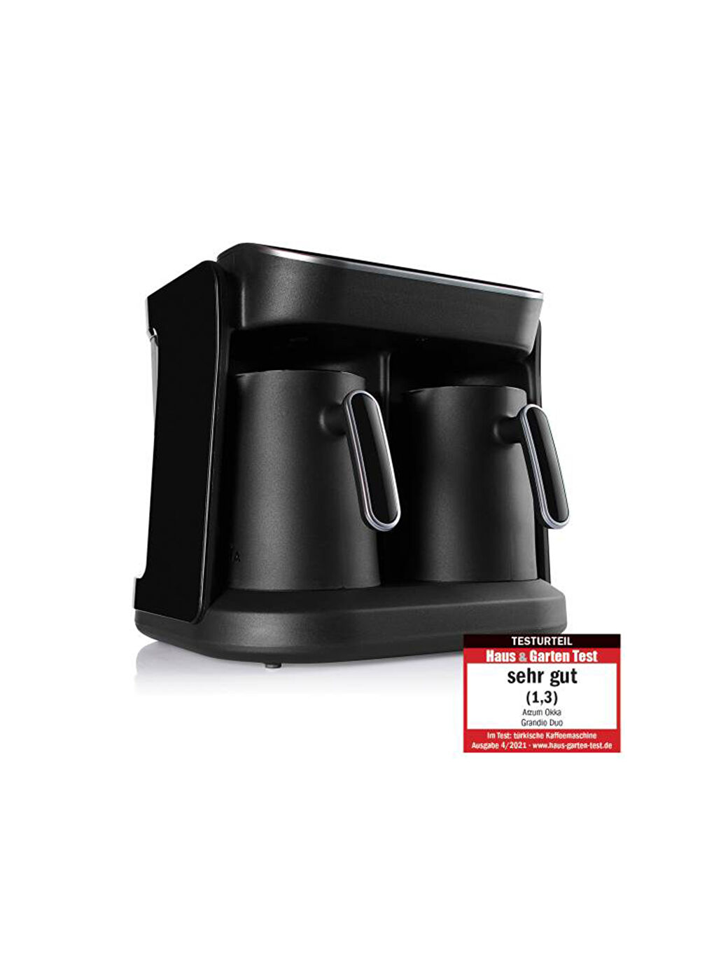 Okka Ok007-k Grandio Duo Türk Kahvesi Makinesi Krom-2