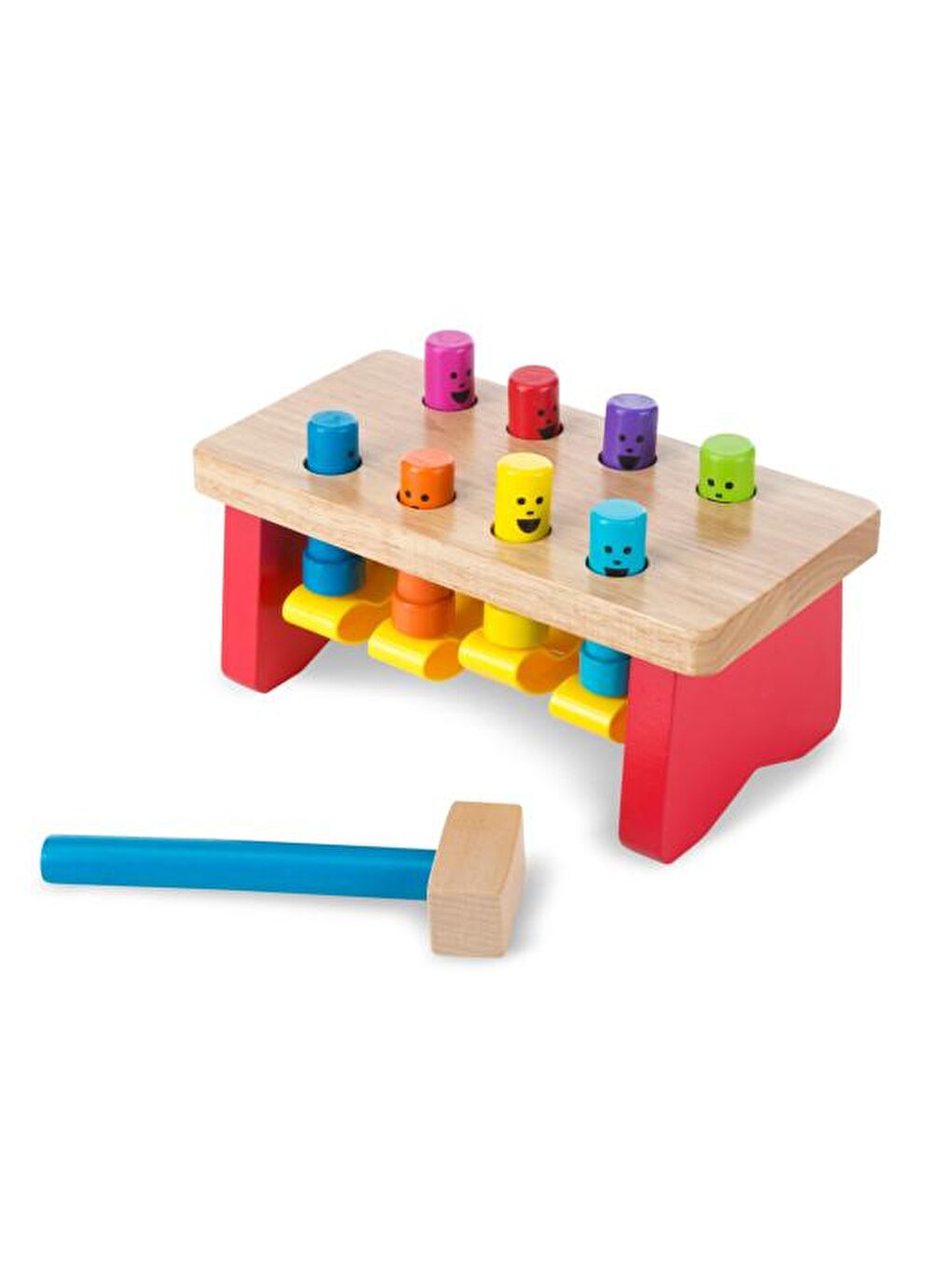 Melissa and Doug Karışık Deluxe Bambam Çivi Çakma - 1