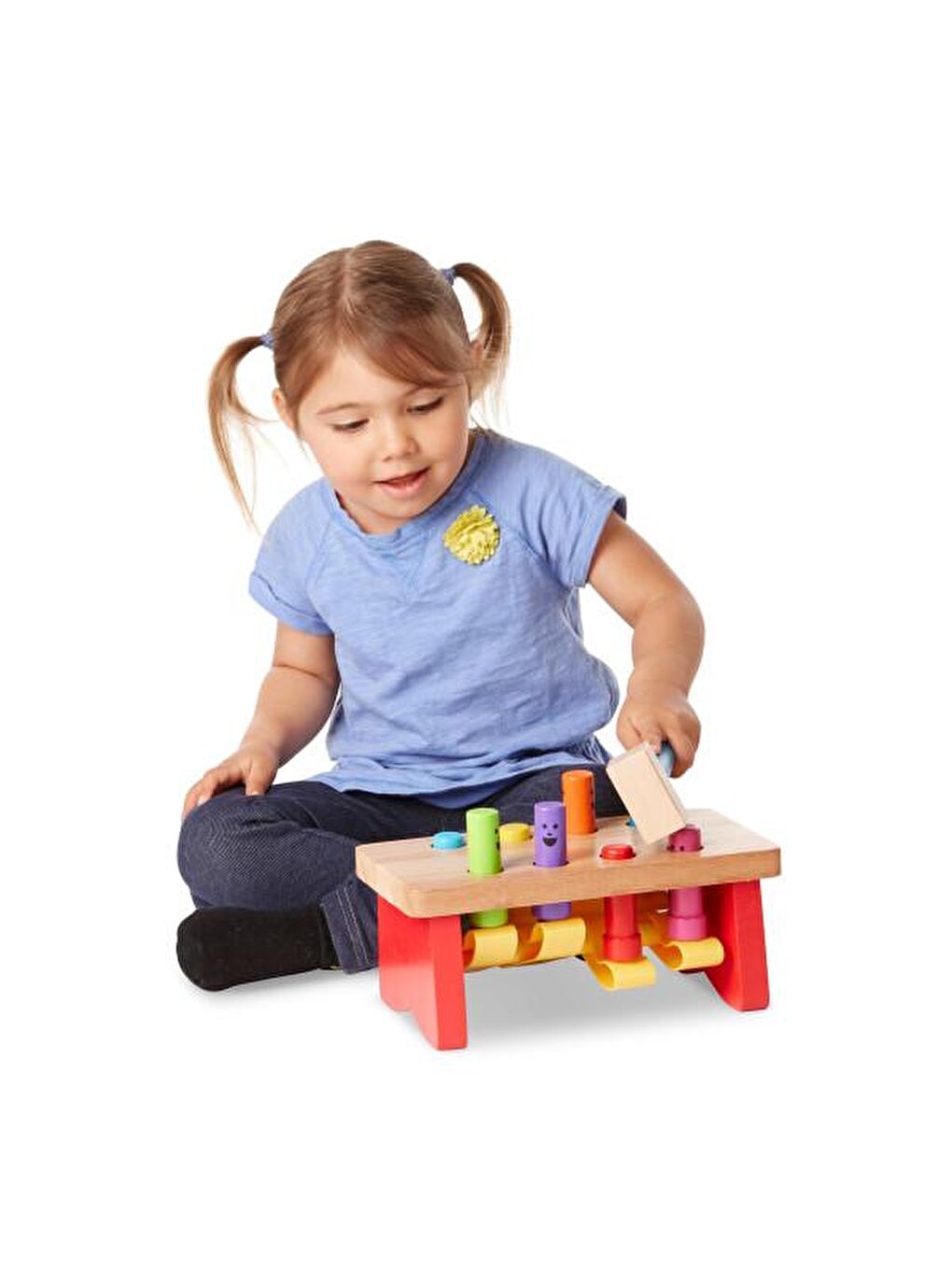 Melissa and Doug Karışık Deluxe Bambam Çivi Çakma - 4