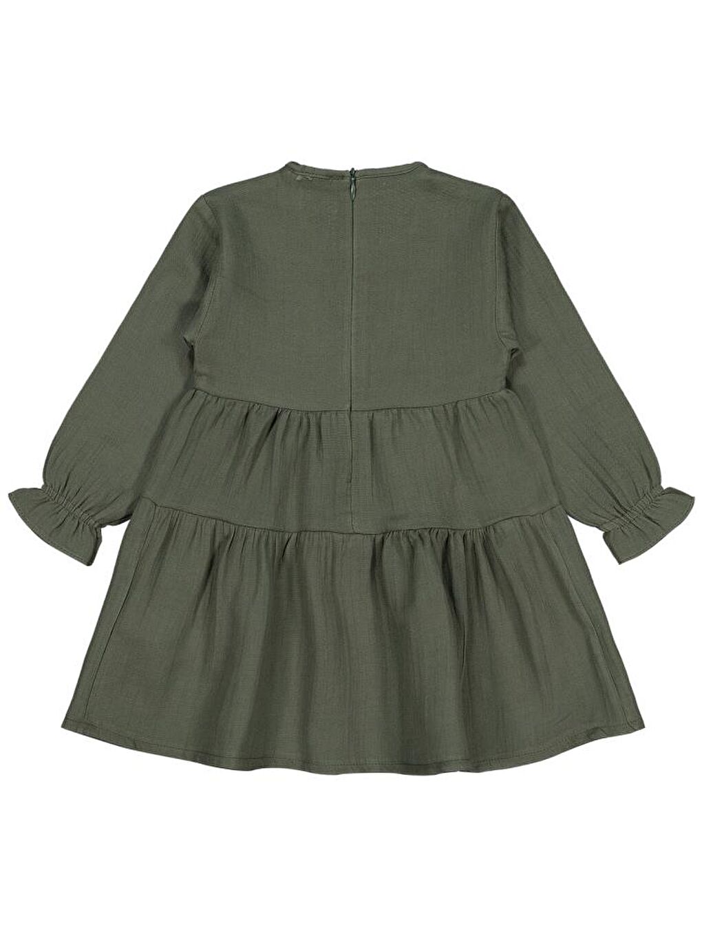 Haki Girls Kat Kat 2-5 Yaş Elbise-1