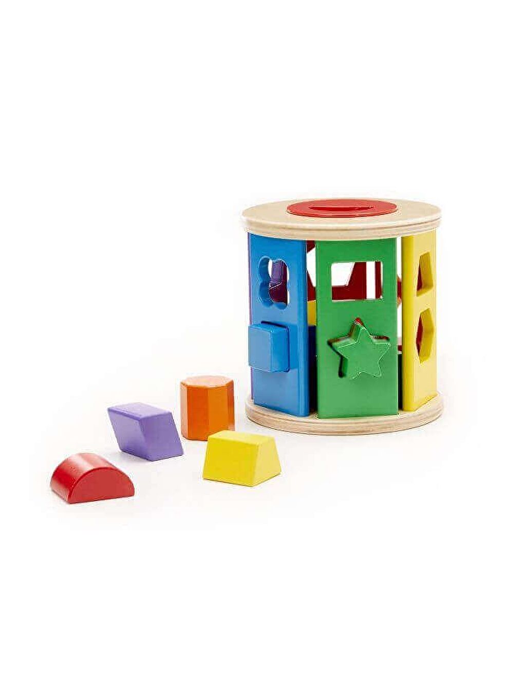 Melissa and Doug Karışık Döndür Eşleştir Şekil Bulmaca - 2