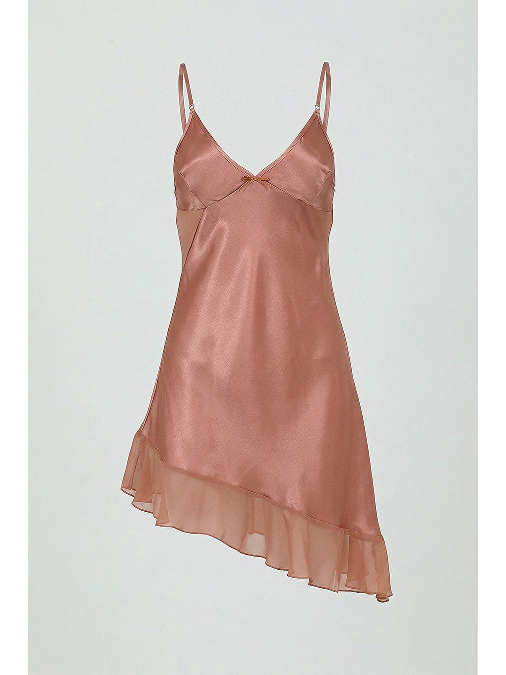 Turuncu Saten 2 Li Set BAKIR-1