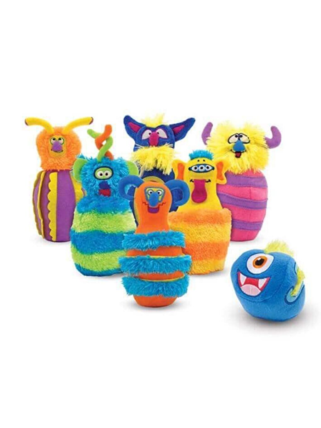 Melissa and Doug Karışık Monster Bowling - 1