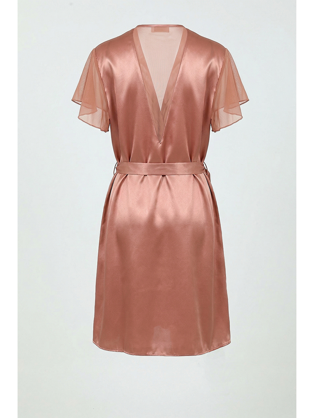 Turuncu Saten 2 Li Set BAKIR-2