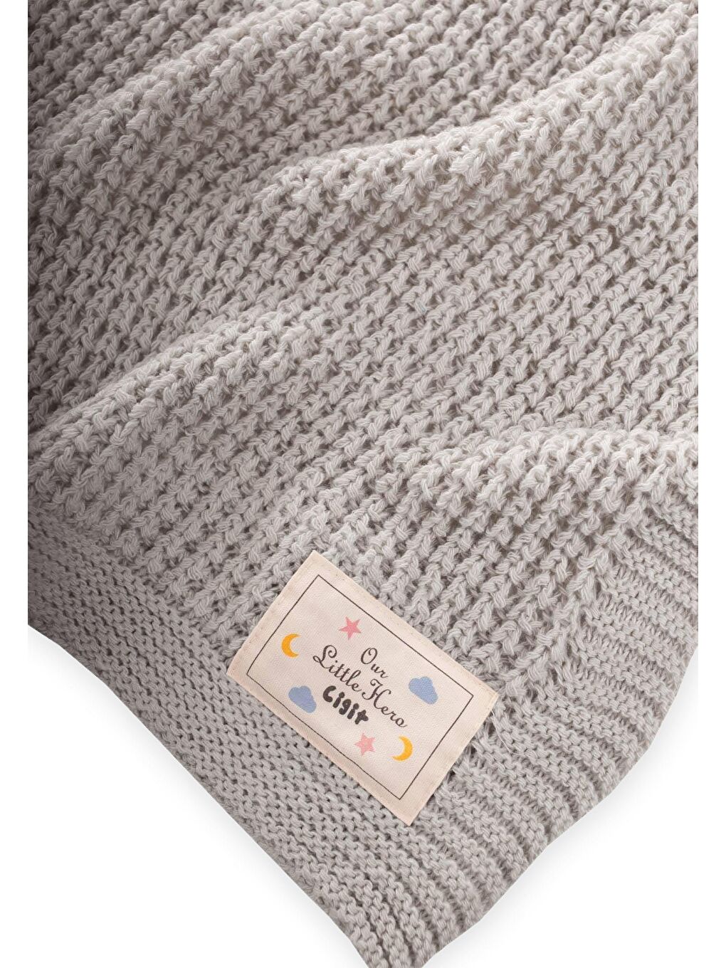 Selanik Triko Battaniye 80X100 (+/-5 Cm ) A Bej-2