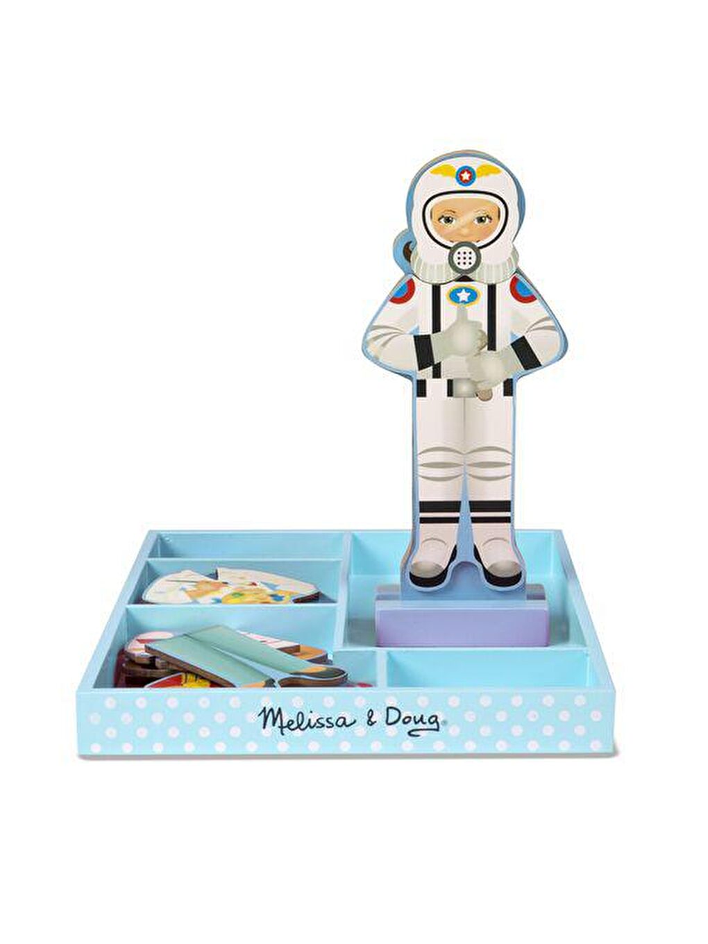 Melissa and Doug Karışık Ahşap Mıknatıslı Giydirme - Julia - 3